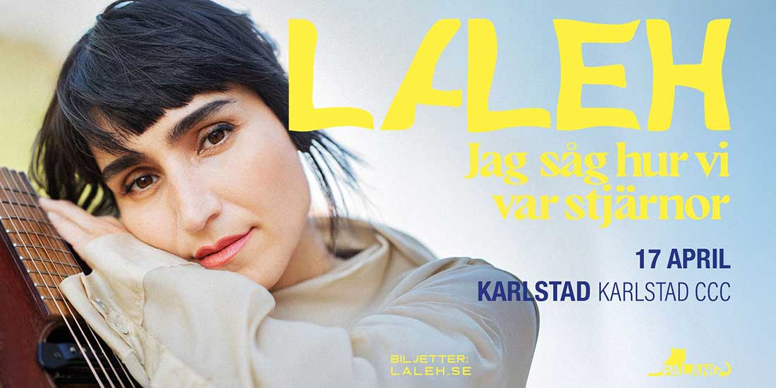 Laleh Vårturné 2027 - Jag såg hur vi var stjärnor