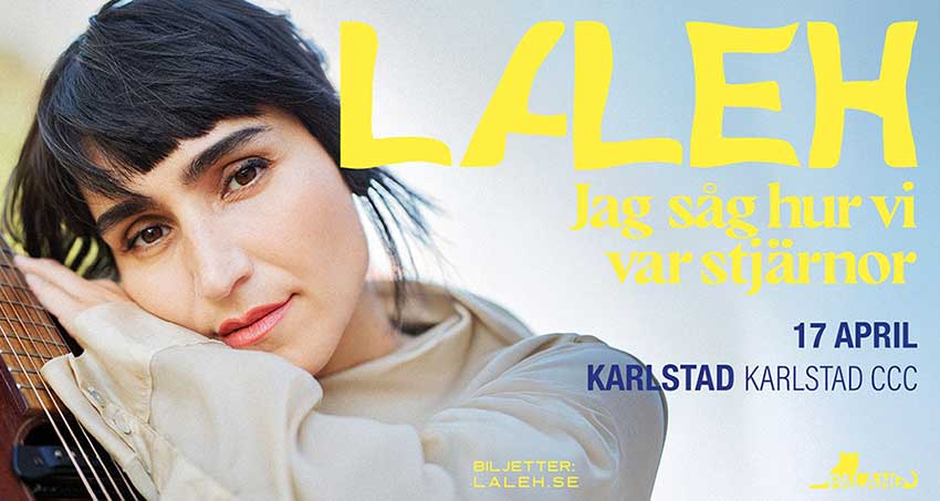 Laleh Vårturné 2027 - Jag såg hur vi var stjärnor