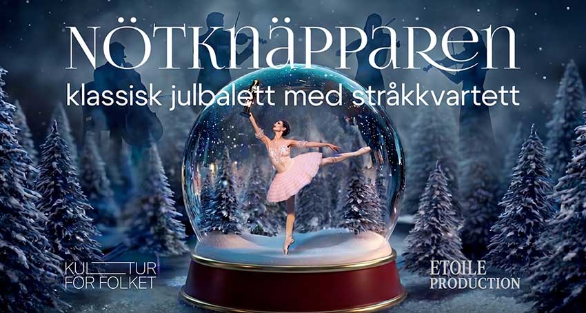 Nötknäpparen - Klassisk julbalett med stråkkvartett